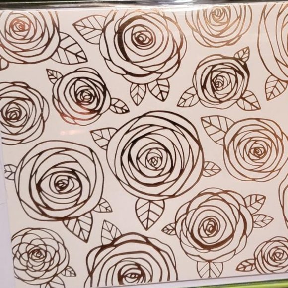 Golden Blooms Blank Card Set by Design Design NWT - Picture 4 of 6